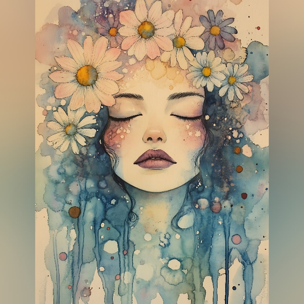 Beautiful Water Color Print